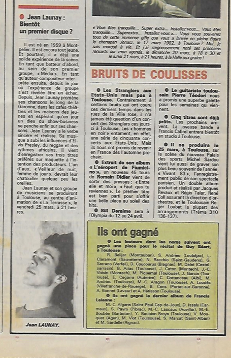 Dépêche du Midi 13 Mars 1983