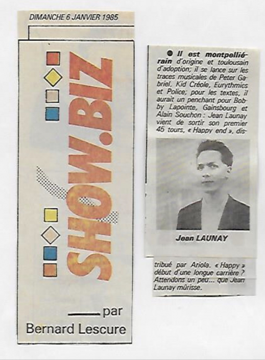 Dépêche du Midi 6 Janvier 1985