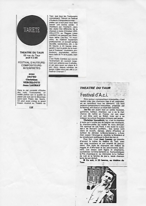Dépêche du Midi 9 Juin 1985