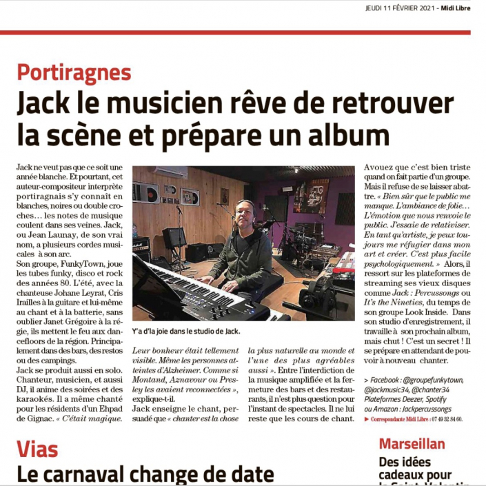 Midi Libre 11 Février 2021